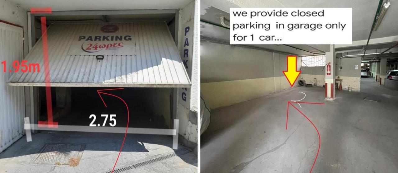 Traveler Home 85M2 Private Parking Next To Center Tesalónica Exterior foto